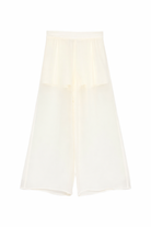 Pantaloni per bambina Alberta Ferretti Kids beige con gamba ampia R1G402 7140 0035 ALBERTA FERRETTI KIDS 