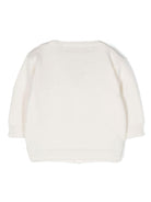 Cardigan per neonato La Stupenderia beige con taschino sul petto SCCR71102 S34 LA STUPENDERIA KIDS 