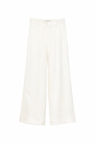Pantaloni plissettati per bambina Alberta Ferretti Kids gialli con logo ricamato R1G401 7141 0035 ALBERTA FERRETTI KIDS 