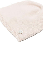 Cappello per neonata Paz Rodriguez beige con logo 040-120513 79 PaZ RODRIGUEZ KIDS 