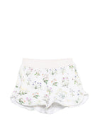 Shorts Acacia per bambina Molo bianchi con stampa fiori 2S26H119 9541 MOLO KIDS 