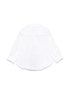 Camicia per neonato Etro Kids bianca con stampa paisley GW5500 P0472 100 ETRO KIDS 