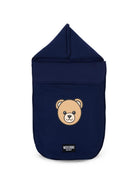 Sacco nanna per neonati Moschino Kids blu con motivo Teddy Bear MUE00WLCA40 40016 MOSCHINO KIDS 