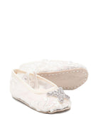 Ballerine per neonata Aruna Seth bianche con decorazione farfalla SON01 IVORY ARUNA SETH KIDS 