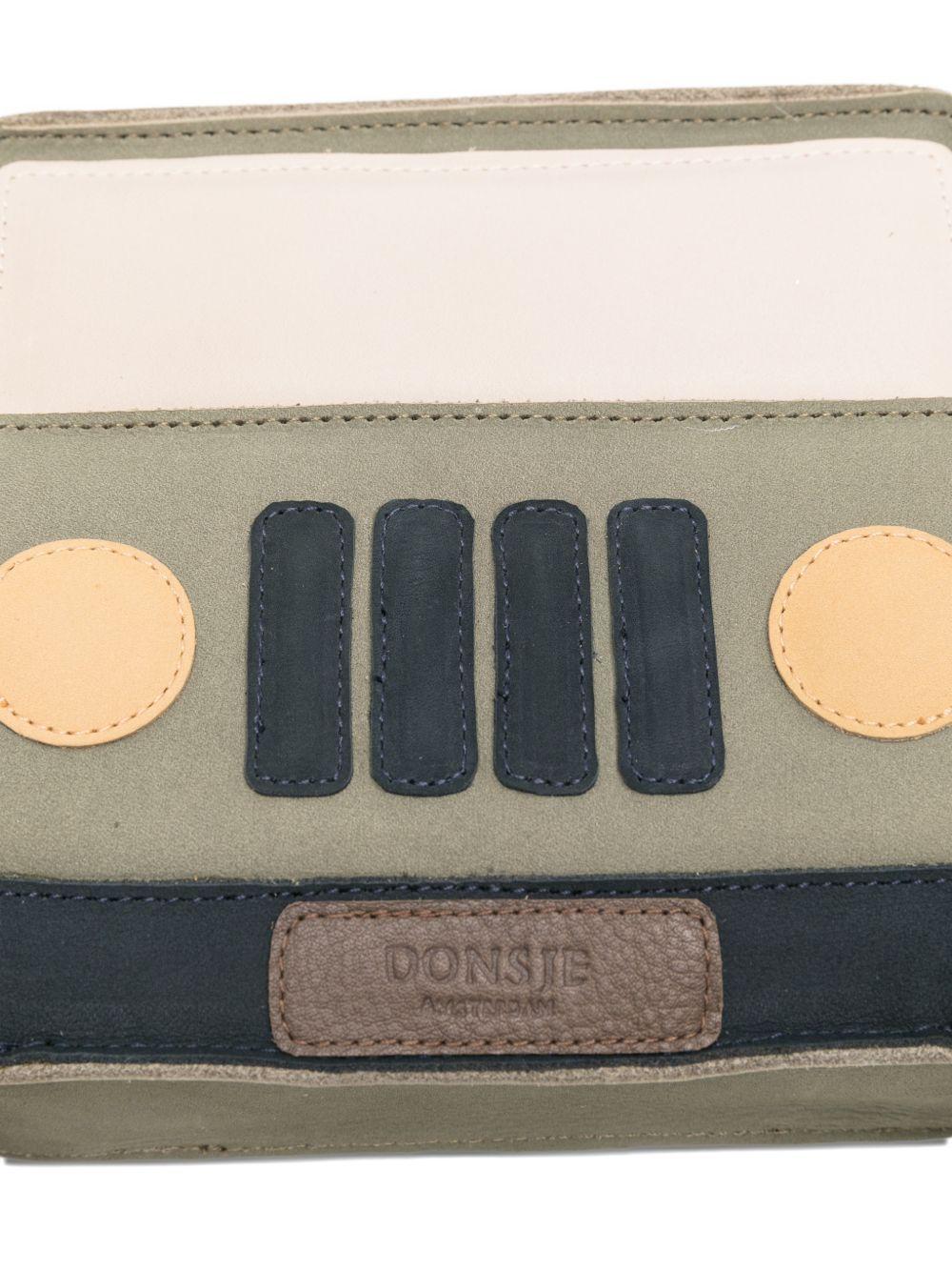 Zaino per bambino Donsje verde con dettaglio automobile 5520402 NL126 DONSJE KIDS 