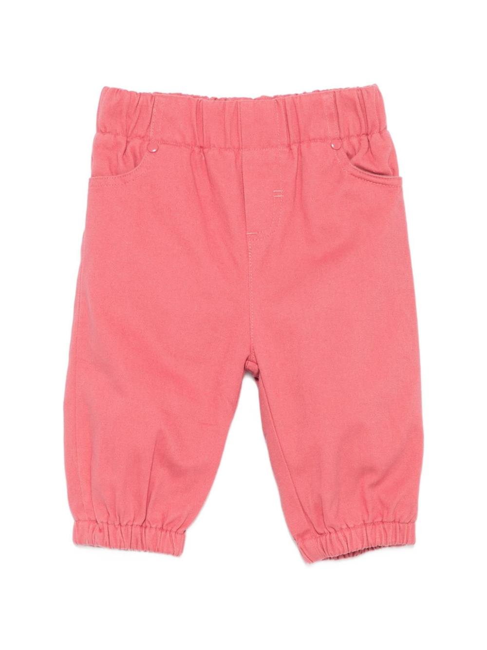 Pantaloni per neonata Stella McCartney Kids rosa con vita elasticizzata TX6630 Z0628 304 STELLA McCARTNEY KIDS 