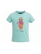 T-shirt per bambino Polo Ralph Lauren Kids azzurra con motivo Polo Bear 312B22529 001 Ralph Lauren kids 