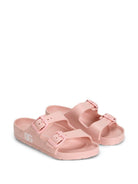 Ciabatte per bambina Dolce & Gabbana Kids rosa con doppia fibbia DD0324 A5103 80400 DOLCE & GABBANA KIDS 