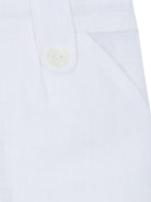 Shorts per neonato Tartine & Chocolat Kids bianchi con vita elasticizzata CC26001 01 TArtine & Chocolat KIDS 