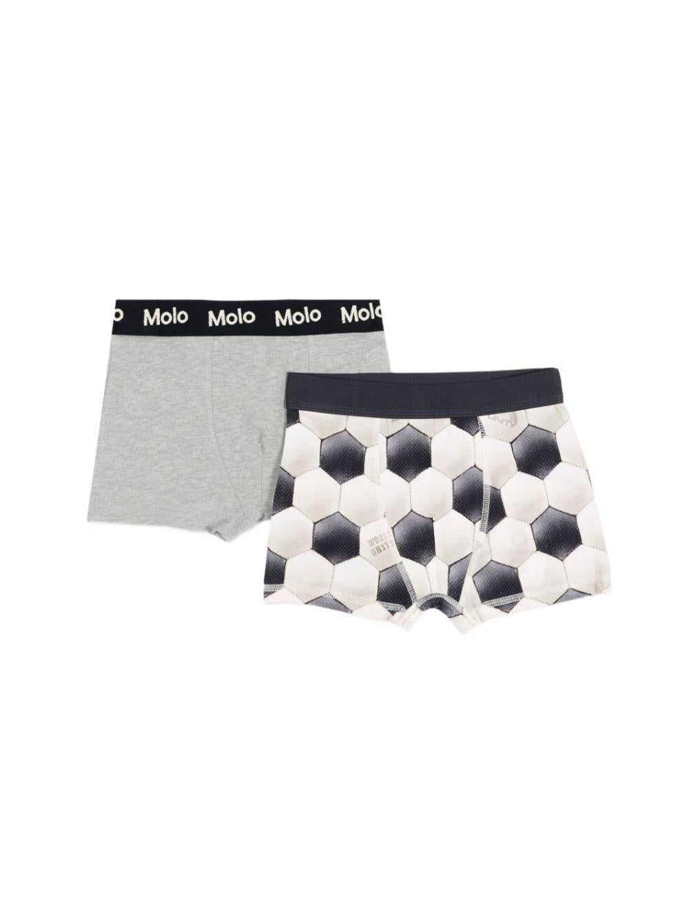 Set di due boxer per bambino Molo Kids multicolore con stampa grafica 1W26Q201 6253 MOLO KIDS 