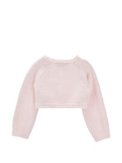 Cardigan per neonata Monnalisa Kids rosa con dettaglio con fiocco 73H801 8060 0091 MONNALISA KIDS 