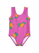 Costume per neonata Bobo Choses fucsia con stampa grafica all-over B126AB111 561 BOBO CHOSES KIDS 