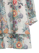 Abito per bambina Just Cavalli Kids Little Rogue multicolore con ruches JGP26130VE TR.GARDEN ROBERTO CAVALLI KIDS 