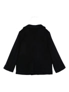 Cappotto per bambino Emporio Armani Kids blu navy con chiusura a doppiopetto EB000492 AF16038 UB118 EMPORIO ARMANI KIDS 