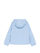 Giubbino P.Jack per bambino K-WAY Kids azzurro con tessuto fodera jersey K41335W 356 K-WAY KIDS 