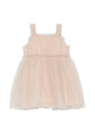 Abito per neonata Donsje rosa pallido a balze 4111100 00001 DONSJE KIDS 