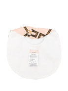 Bavaglino per neonata Elisabetta Franchi La Mia Bambina rosa a fantasia ENBA0680JFE01 D981 ElISABETTA FRANCHI KIDS 