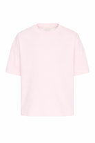 T-shirt per bambina Palm Angels Kids rosa con stampa logo sul retro PGAA001S26JER001 042 PALM ANGELS KIDS 