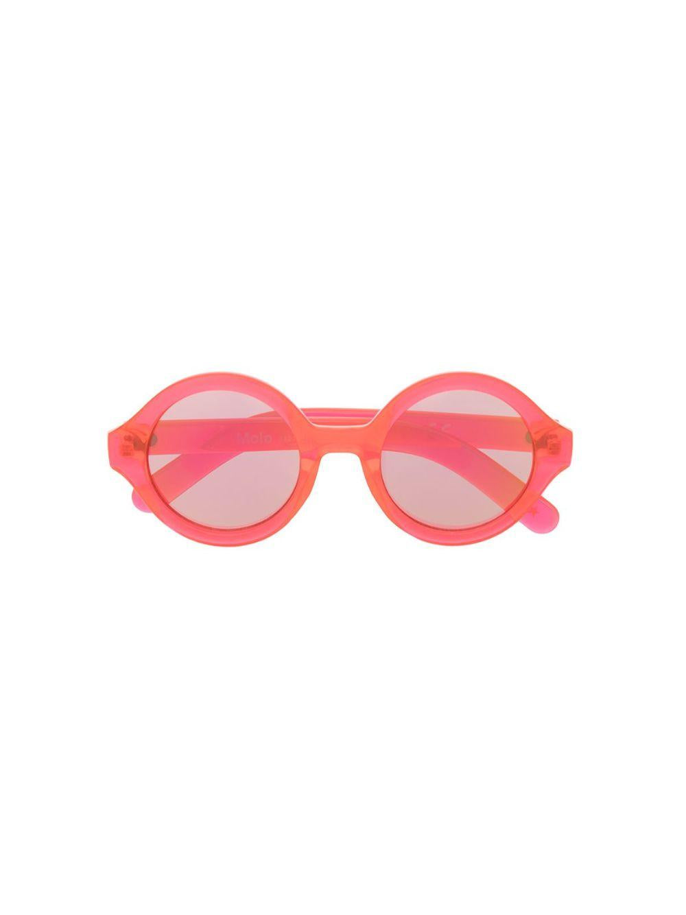 Occhiali da sole per bambina Molo Kids fucsia con montatura tonda 7S21T506 8254 MOLO KIDS 