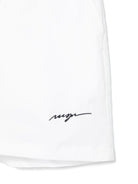Shorts sportivi con logo per bambina MSGM Kids bianco con vita elasticizzata S5MSJGSH270 001 MSGM KIDS 