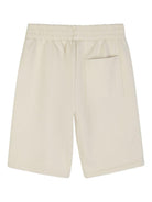 T-shirt per bambino Kenzo Kids beige con logo sul davanti K61680 255 KENZO KIDS 
