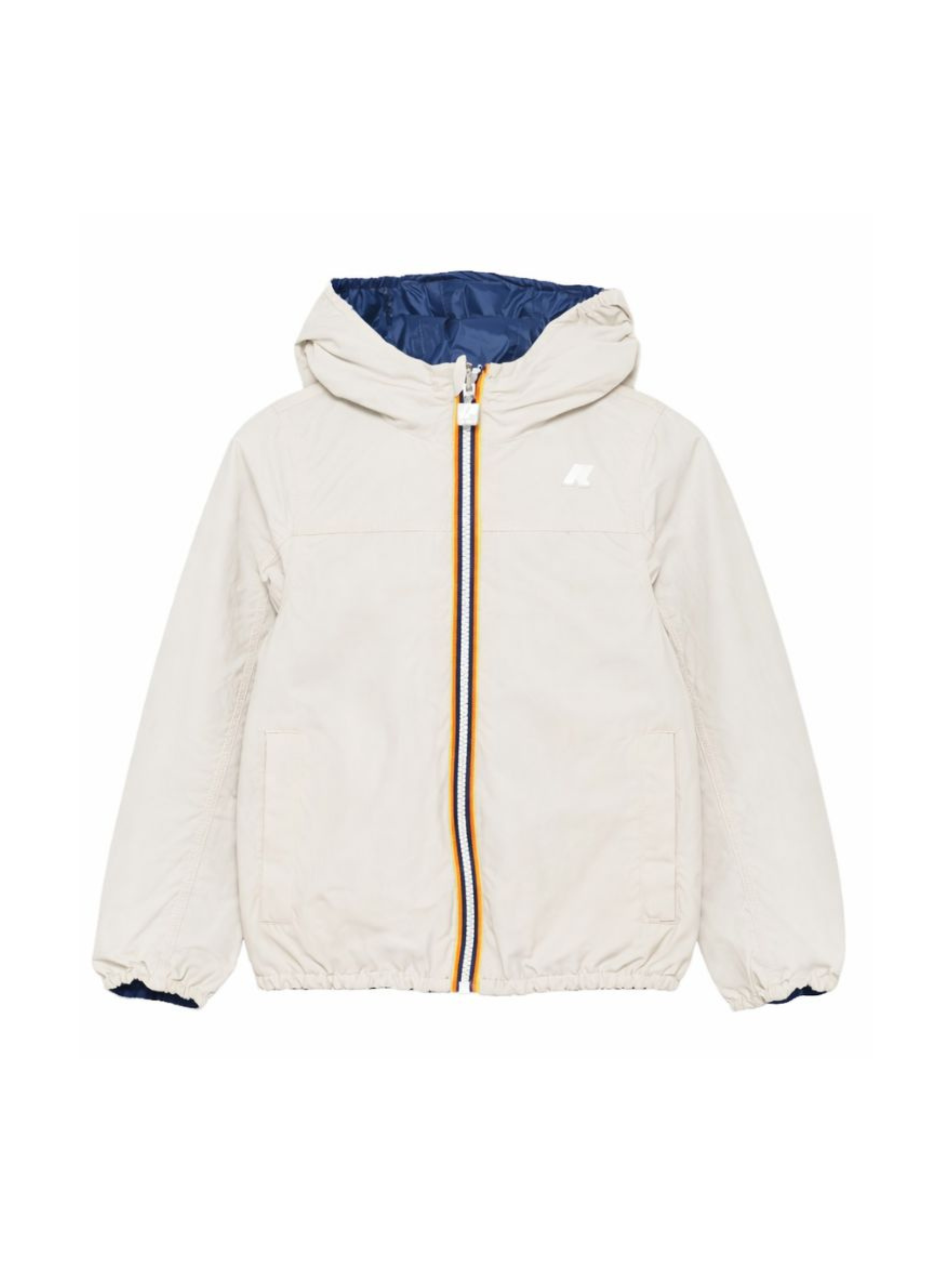 Giubbino per bambini P. Jake K Way Kids beige con design reversibile K2145HW C71 K-WAY KIDS 
