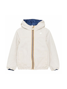 Giubbino per bambini P. Jake K Way Kids beige con design reversibile K2145HW C71 K-WAY KIDS 