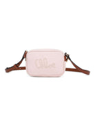 Borsa a spalla per bambina Chloé Kids rosa con ricamo C20876 46J CHLOE' KIDS 