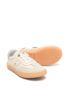 Sneakers per bambina Elisabetta Franchi La Mia Bambina beige con placca logo F1A9E04941877 A725 ElISABETTA FRANCHI KIDS 
