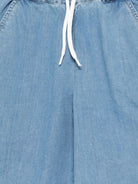 Shorts per bambino John Richmond Junior in denim con applicazione logo sul retro RBP26062BE DENIM BLUE LIGHT JOHN RICHMOND KIDS 