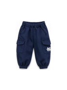 Pantaloni per neonato Etro Kids blu con ricamo Pegaso sul davanti GZ6300 G0219 617 ETRO KIDS 