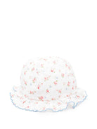 Cappello per neonata Tartine & Chocolat bianco con stampa a fiori CC90000 13 TArtine & Chocolat KIDS 