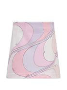 Gonna per bambina Emilio Pucci Junior multicolore con stampa astratta PY7A31 Z3692 508LI EMILIO PUCCI KIDS 