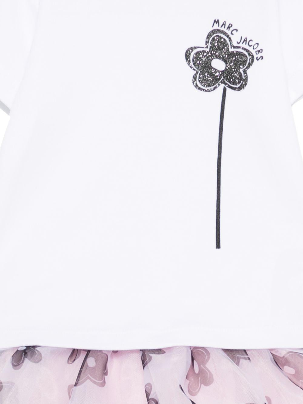 Set t-shirt e gonna per neonata The Marc Jacobs Kids multicolore con stampa floreale W60813 10P THE MARC JACOBS KIDS 