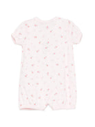 Tutina per neonata Petit Bateau rosa con stampa floreale A0FET 01 PETIT BATEAU KIDS 