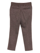 Pantaloni per bambino Scotch & Soda Kids marroni con coulisse 180610 201 SCOTCH&SODA 