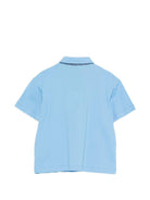 Polo per bambino Etro Kids azzurra con dettaglio logo GY8P01 Z0022 673 ETRO KIDS 