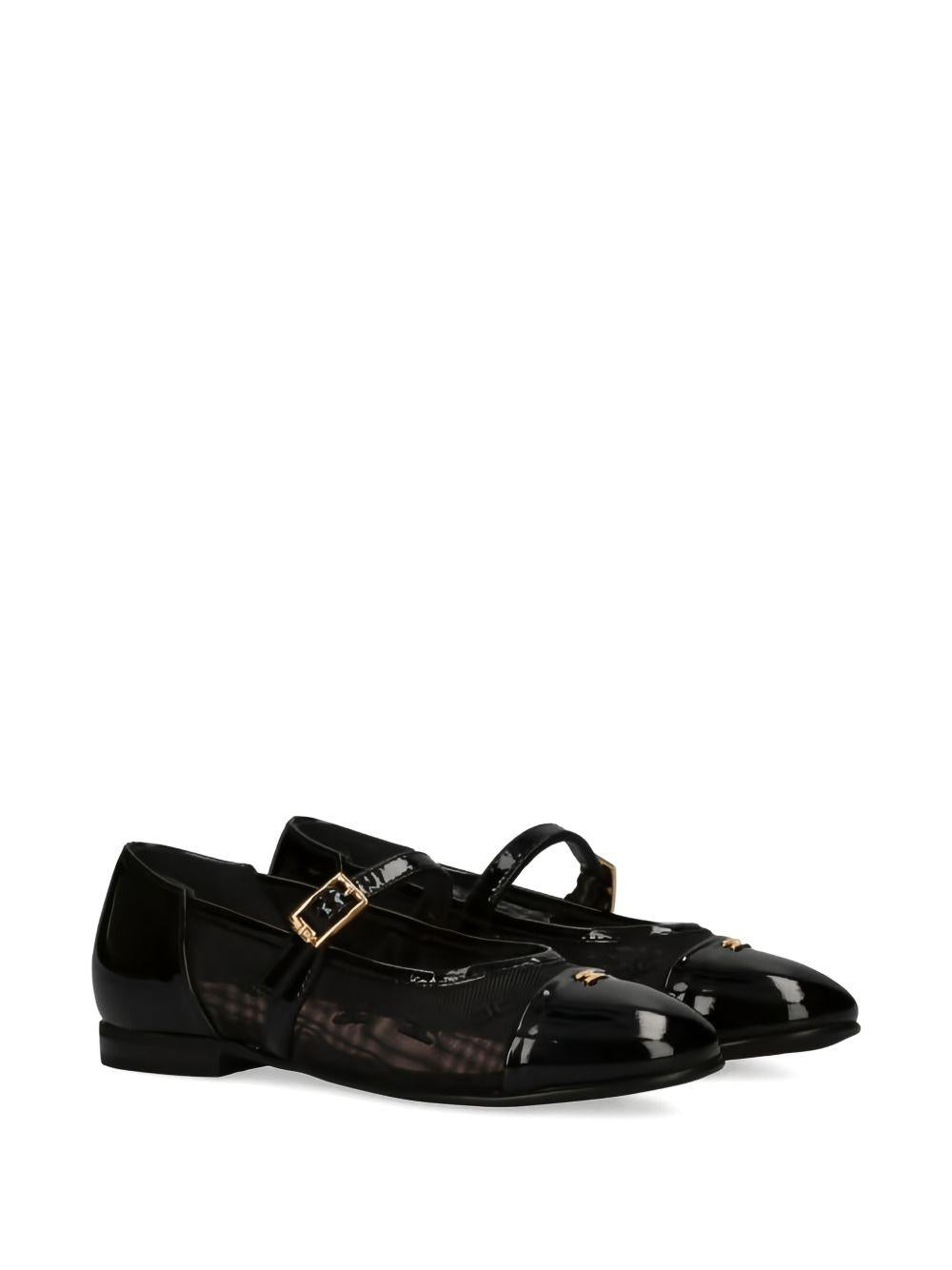 Ballerine Mary Jane per bambina Elisabetta Franchi La Mia Bambina nera con chiusura con fibbia F4A3E0483192 1999 ElISABETTA FRANCHI KIDS 