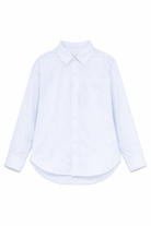Camicia per bambino Etro Kids azzurra con effetto jacquard GW5P10 P0472 600 ETRO KIDS 