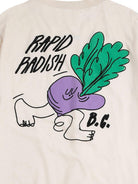 T-shirt per bambino Bobo Choses beige con stampa grafica "Rapid Radish" B126AC019 199 BOBO CHOSES KIDS 