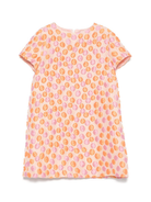 Abito per bambina Il Gufo arancione con stampa all-over P25VM795S5001 274 IL GUFO 