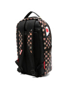 Zaino per bambini Sprayground Kid marrone con stampa Stealth Crew 910B8768 NSZ SPRAYGROUND KIDS 