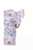T-shirt per bambina Stella McCartney Kids rosa con ruches TY5A12 Z3434 51RMC STELLA McCARTNEY KIDS 