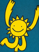 Felpa per bambino Stella McCartney Kids blu con stampa grafica cartoon TX4P70 Z0453 60P STELLA McCARTNEY KIDS 