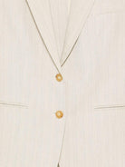 Blazer per donna Alyisi beige con design a righe 116807 P6057 BURRO ALYSI 