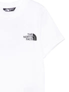 T-shirt per bambino The North Face Kids bianca con dettaglio logo NF0A8EFN FN41 THE NORTH FACE KIDS 
