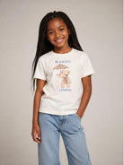 T-shirt per bambini Burberry Kids bianca con motivo London Bear 8127206 A2014 BURBERRY KIDS 