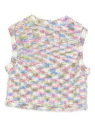 Gilet per bambina Scotch & Soda Kids multicolore a girocollo 180824 260 SCOTCH&SODA 