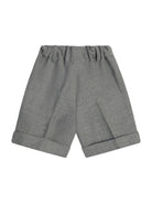 Shorts per neonato Paio Crippa grigio con passanti per cintura ULIVO 93 PAIO CRIPPA 