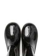 Stivali per bambina Marc Jacobs Kids neri con dettagli glitterati W60673 09B THE MARC JACOBS KIDS 